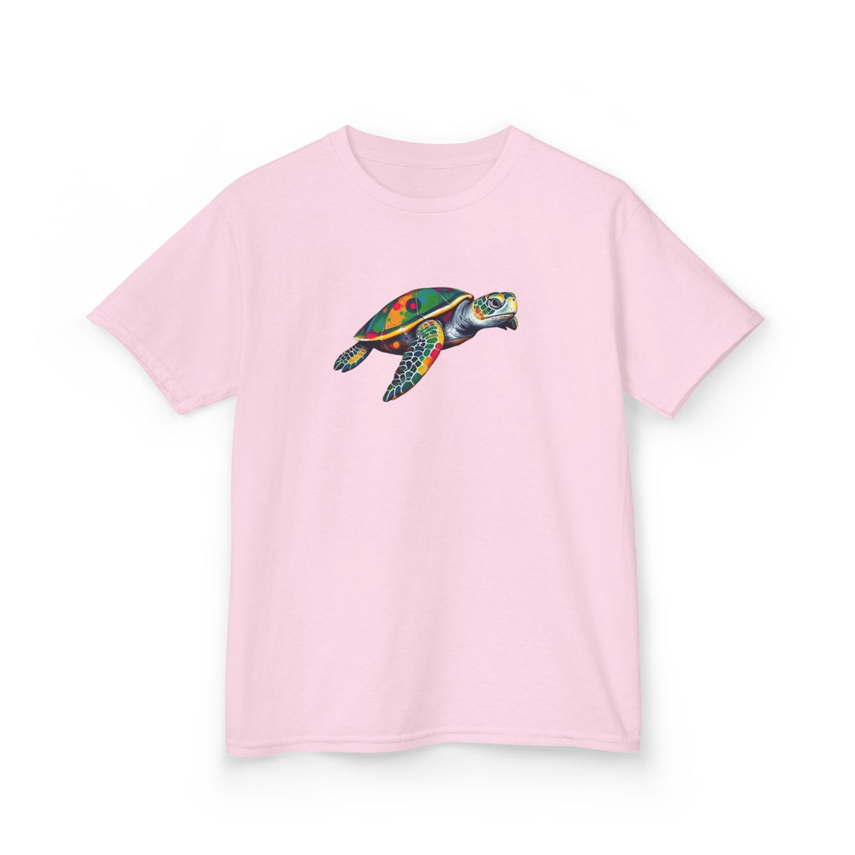 Kids Cute Paint Splat Sea Turtle Tee - 6 colors