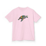 Kids Cute Paint Splat Sea Turtle Tee - 6 colors