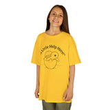 Kids Cute Baby Sea Turtle Hatching Cartoon Tee, Kids T-Shirt, Sea Turtle Apparel, Animal Lover Shirt, Children's Clothing