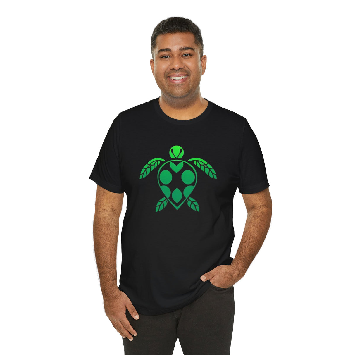 Leafy Green Sea Turtle Graphic Tee - 5 Colors