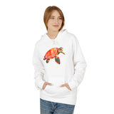 Surreal Red Sea Turtle Hoodie - Comfy Sweatshirt - 6 Colors
