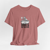 Boats Are Cheating Sea Turtle Tee - 6 Colors