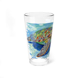 Oil Paint Sea Turtle 16oz Drinkware