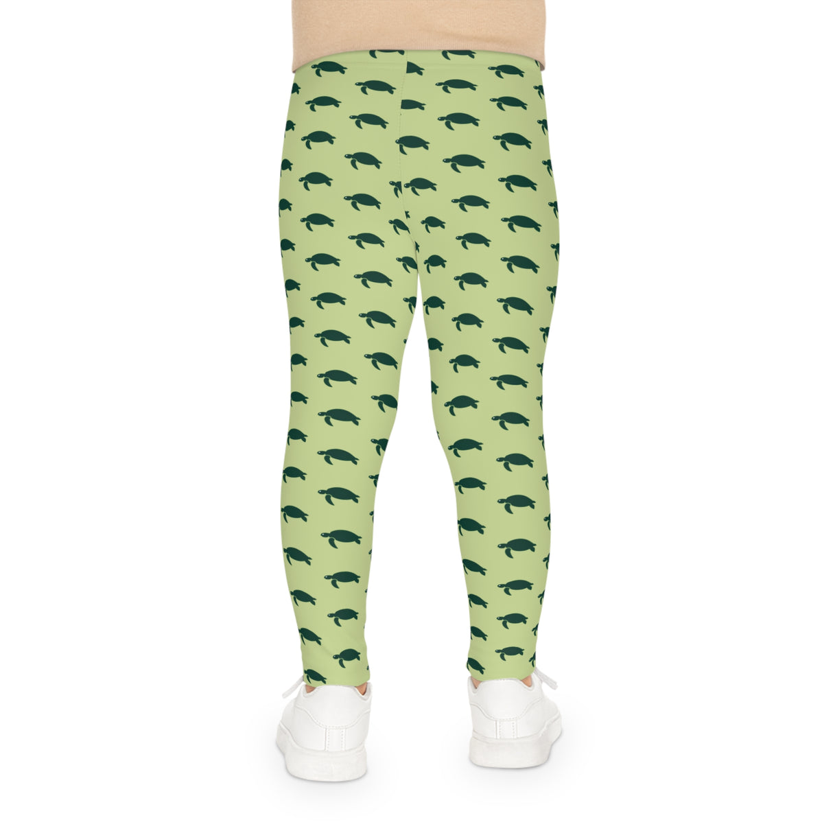 Cute Sea Turtle Kids Leggings - Comfortable, Fun Clothing for Playtime, Gifts for Birthdays, Christmas, Everyday Wear, Toddler Fashion