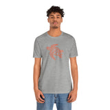 Orange Tribal Sea Turtle Graphic Tee - 6 Colors