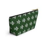 Green Sea Turtle Print Accessory Pouch
