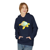 Digi-Block Baby Sea Turtle Hoodie - Comfy Unisex Fleece Sweatshirt - 5 Colors