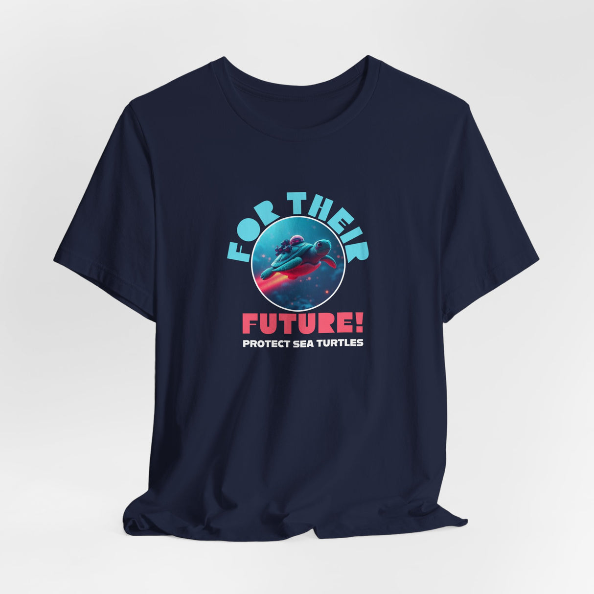 For The Future Space Sea Turtle Tee - 5 Colors Dark