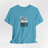 Boats Are Cheating Sea Turtle Tee - 6 Colors