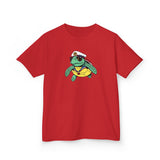 Kids Cute Baby Sea Turtle Sailor Cartoon Tee - 7 colors