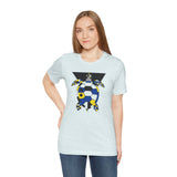 Bauhaus Blue Yellow Black Sea Turtle Graphic Tee - 5 Colors