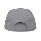 Red Sea Turtle Heart Embroidered Flat Bill Cap