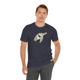 White and Gray Collage Sea Turtle Tee - 6 colors