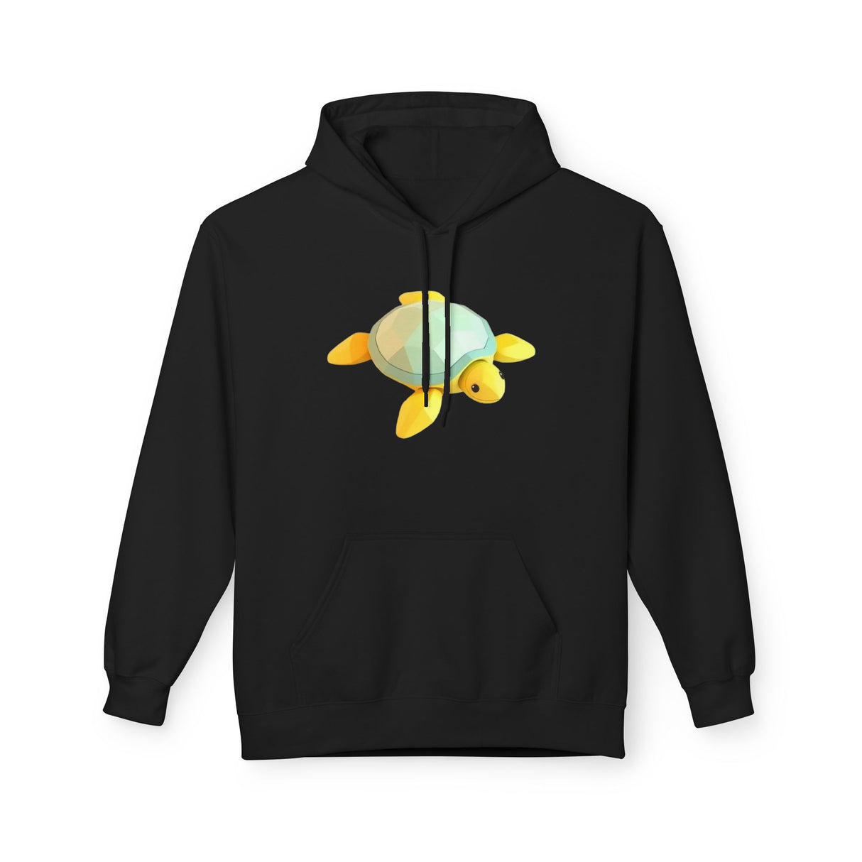 Digi-Block Baby Sea Turtle Hoodie - Comfy Unisex Fleece Sweatshirt - 5 Colors