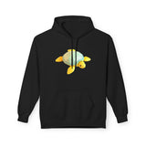 Digi-Block Baby Sea Turtle Hoodie - Comfy Unisex Fleece Sweatshirt - 5 Colors