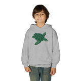 Youth Gliding Green Sea Turtle Hoodie - 4 Colors