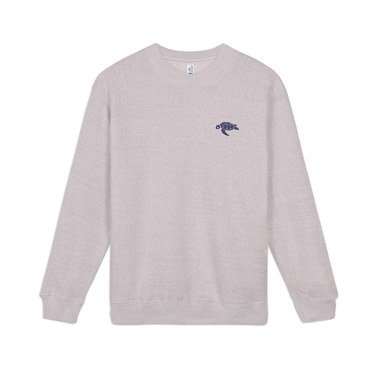 Unisex Blue Sea Turtle Embroidered Crewneck Sweatshirt - 4 colors