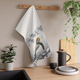 Brown Sea Turtle Tea Towel (cotton, poly)