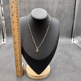 Sea Turtle Necklace White and Gold Color (1 necklace approx. 16+ inches AROUND) Gold Tone White Sea Turtle charm necklace for gifting!