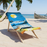 Heading Out To Sea Sea Turtle Beach Towel