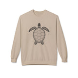 Black Intricate Sea Turtle Sweatshirt - 7 colors