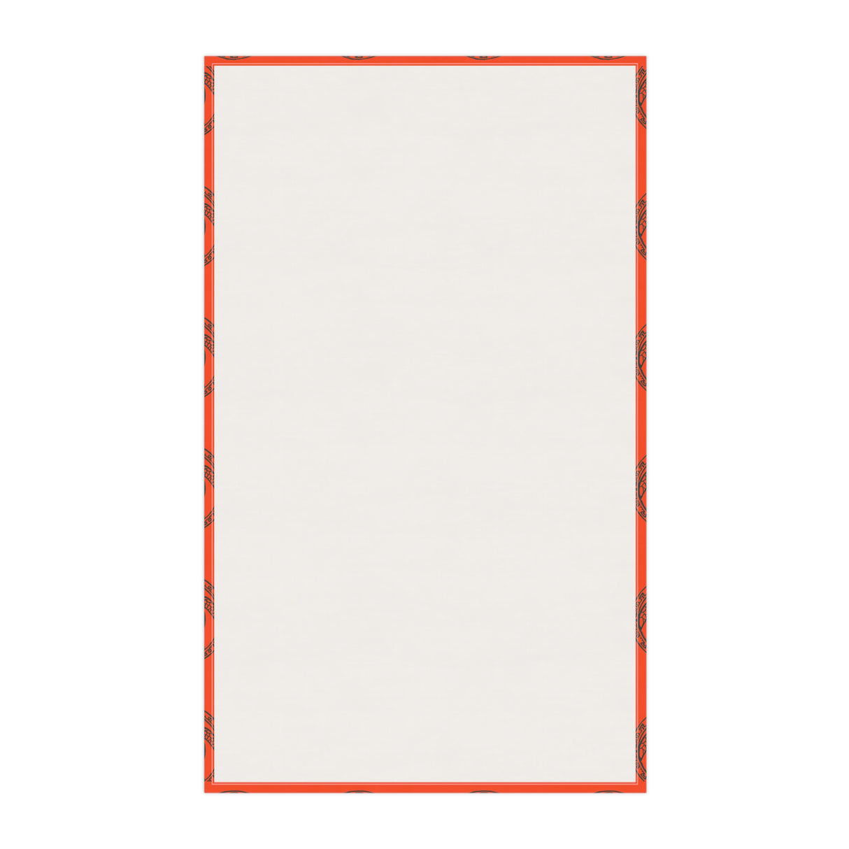 Orange Tropical Sea Turtle Tea Towels - Cotton Twill, Ideal for Home, Kitchen Decor, Beachy Kitchen, Sea Turtle Lovers