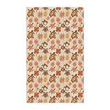 Island Style Burnt Orange Sea Turtle Tea Towel (cotton, poly)