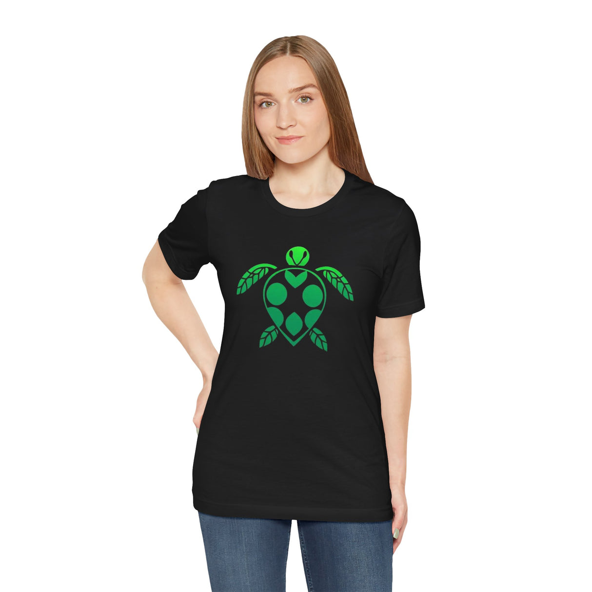 Leafy Green Sea Turtle Graphic Tee - 5 Colors
