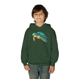 Youth Teal Sea Turtle Hoodie - 6 Colors