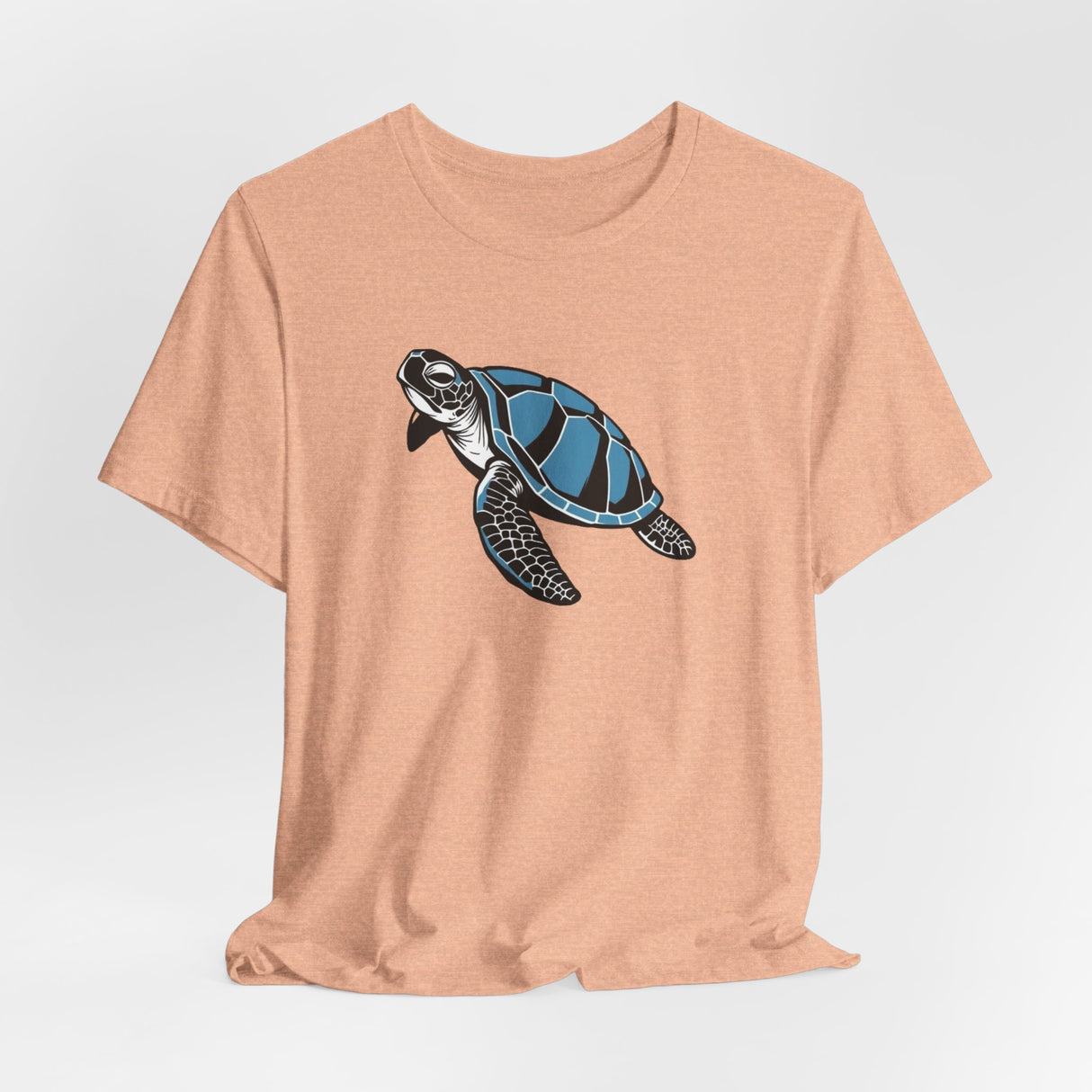Blue Comic Print Sea Turtle Graphic Tee - 7 Colors