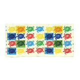 Colorful Pop Art Sea Turtle Beach Towel
