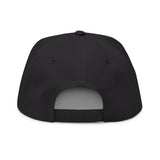 Red Sea Turtle Heart Embroidered Flat Bill Cap