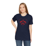 Red Heart Sea Turtle Graphic Tee - 8 Colors