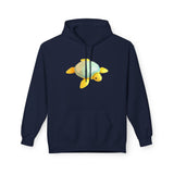 Digi-Block Baby Sea Turtle Hoodie - Comfy Unisex Fleece Sweatshirt - 5 Colors