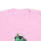 Toddler Cartoon Sailor Sea Turtle Tee - 10 colors