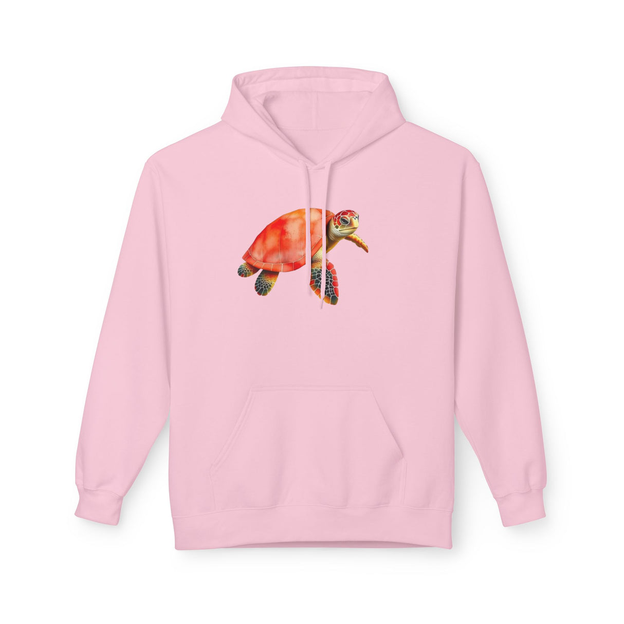 Surreal Red Sea Turtle Hoodie - Comfy Sweatshirt - 6 Colors