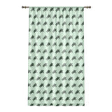 Green Sea Turtle Pattern Window Curtain