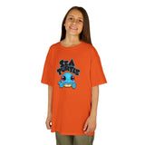 Kids Cute Baby Sea Turtle Blue Cartoon Tee - 7 colors