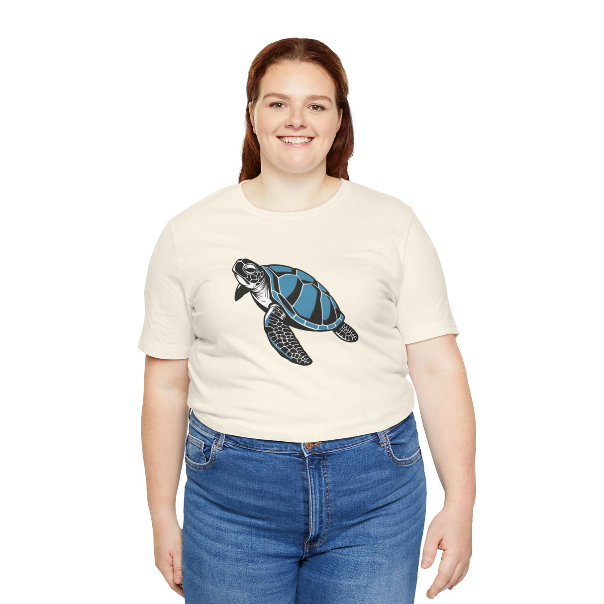 Blue Comic Print Sea Turtle Graphic Tee - 7 Colors
