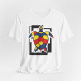 Bauhaus  Red Blue Yellow Sea Turtle Graphic Tee - 6 Colors