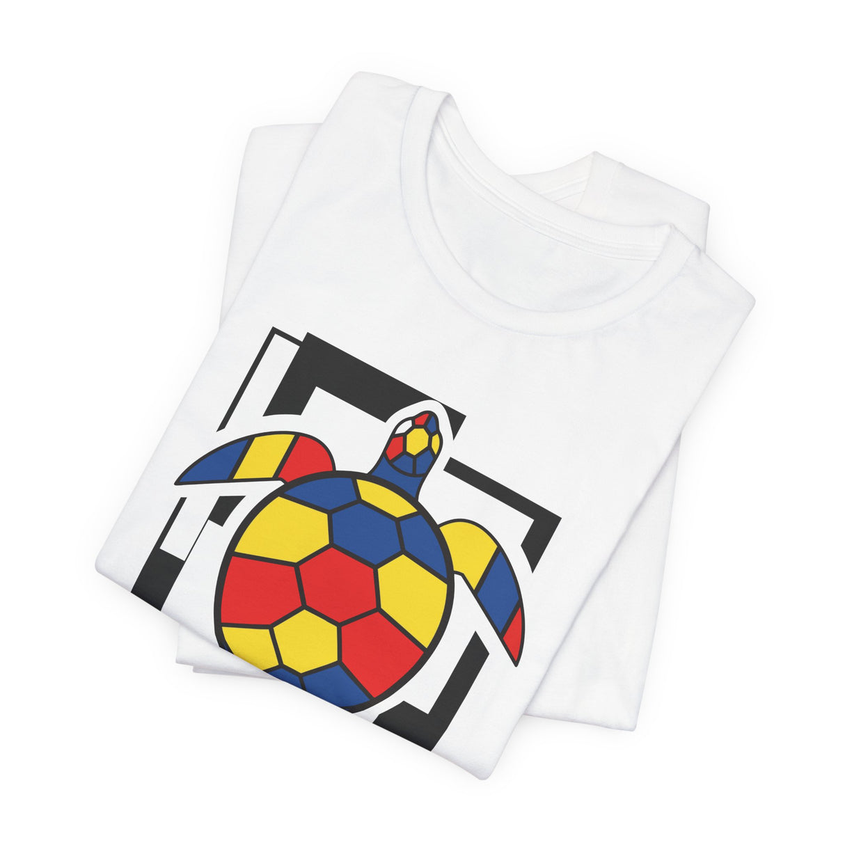 Bauhaus  Red Blue Yellow Sea Turtle Graphic Tee - 6 Colors