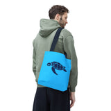 Blue Sea Turtle Icon Tote Bag - 3 sizes