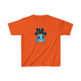 Kids Cute Baby Sea Turtle Blue Cartoon Tee - 7 colors