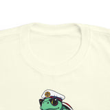 Toddler Cartoon Sailor Sea Turtle Tee - 10 colors