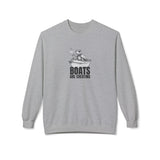 Boats Are Cheating Comic Sea Turtle Sweatshirt - 6 colors