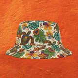 Tiki Tones Sea Turtle Pattern Bucket Hats - Large Sizes Available