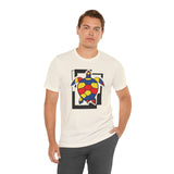 Bauhaus  Red Blue Yellow Sea Turtle Graphic Tee - 6 Colors
