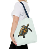 Oil Art Sea Turtle Tote Bag - 3 sizes