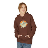 White and Orange Comic Book Art Sea Turtle Hoodie - 5 Colors