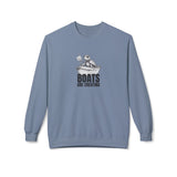 Boats Are Cheating Comic Sea Turtle Sweatshirt - 6 colors